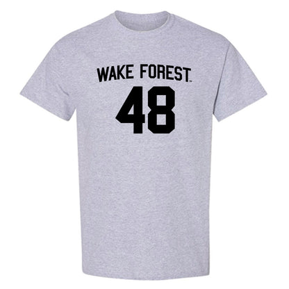 Wake Forest - NCAA Football : Wesley Strobele - Generic Shersey T-Shirt-0