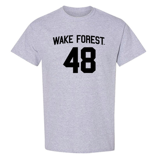 Wake Forest - NCAA Football : Wesley Strobele - Generic Shersey T-Shirt-0