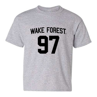 Wake Forest - NCAA Football : Josiah Pratt - Generic Shersey Youth T-Shirt-0