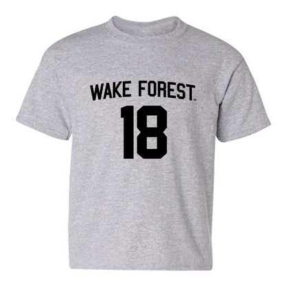 Wake Forest - NCAA Football : Elijah Reid - Generic Shersey Youth T-Shirt-0
