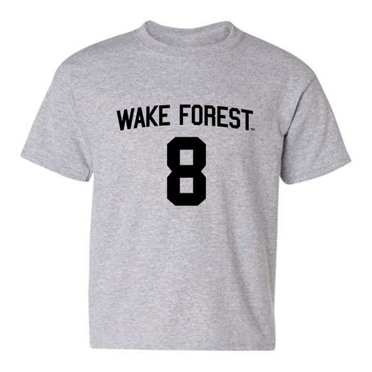 Wake Forest - NCAA Men's Basketball : Ty-laur Johnson - Generic Shersey Youth T-Shirt