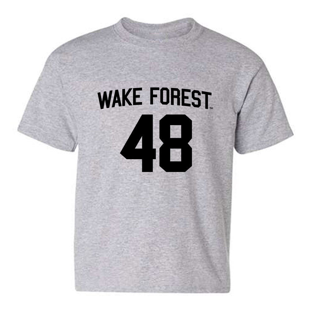 Wake Forest - NCAA Football : Matthew Lusardi - Generic Shersey Youth T-Shirt-0