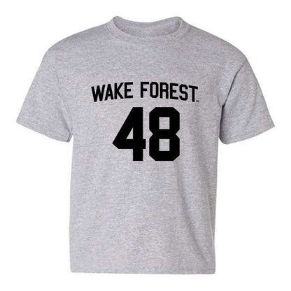 Wake Forest - NCAA Football : Matthew Lusardi - Generic Shersey Youth T-Shirt-0