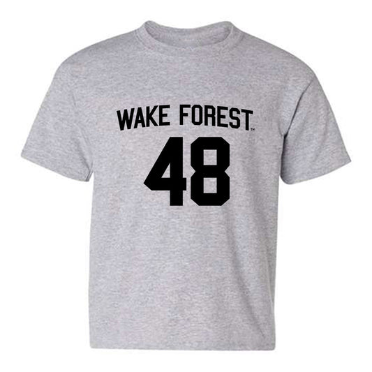 Wake Forest - NCAA Football : Matthew Lusardi - Generic Shersey Youth T-Shirt-0