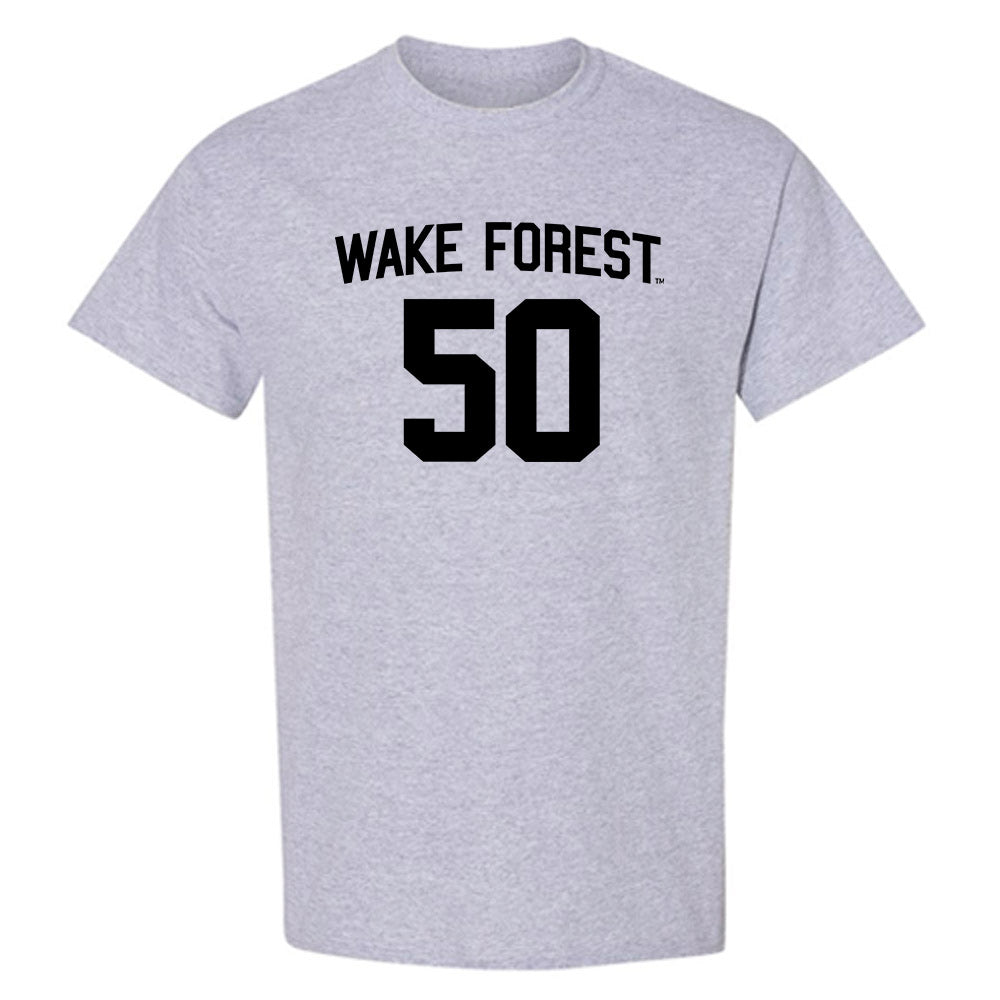 Wake Forest - NCAA Football : Jamarion Kennedy - Generic Shersey T-Shirt-0