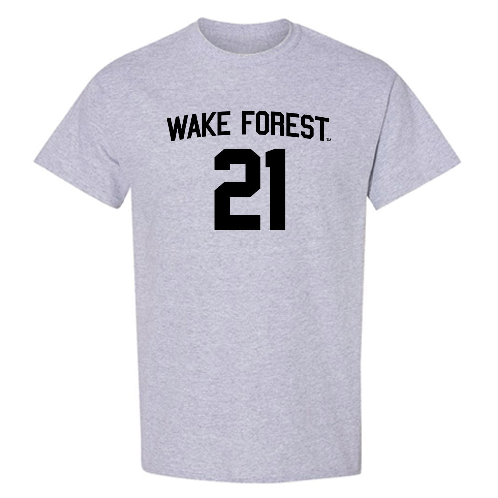 Wake Forest - NCAA Baseball : Jackson Miller - Generic Shersey T-Shirt-0