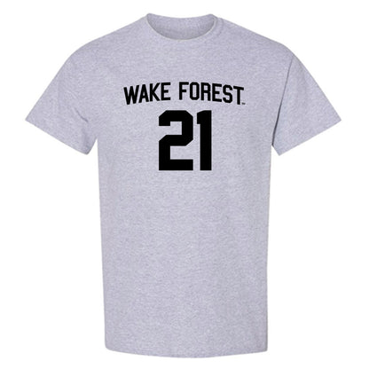 Wake Forest - NCAA Baseball : Jackson Miller - Generic Shersey T-Shirt-0