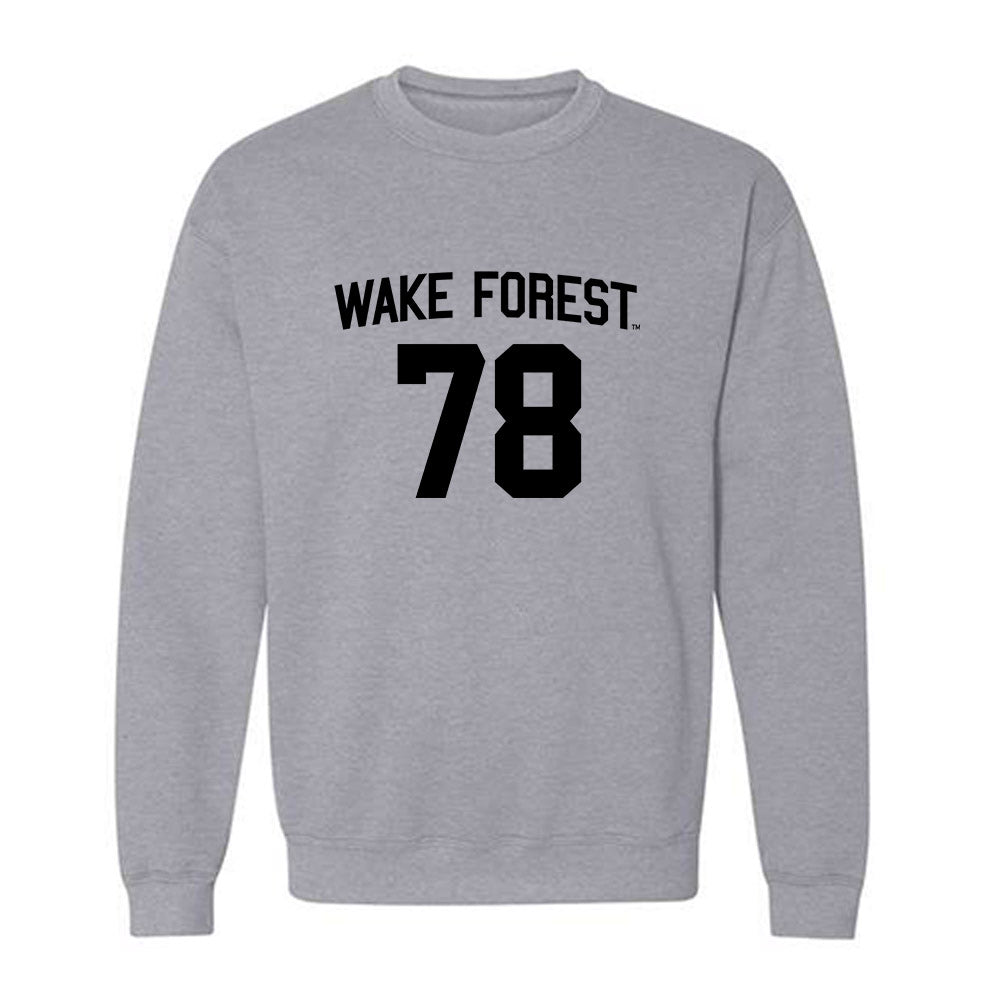 Wake Forest - NCAA Football : Jack Hines - Crewneck Sweatshirt