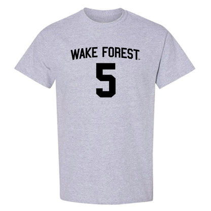 Wake Forest - NCAA Football : Davaughn Patterson - Generic Shersey T-Shirt-0