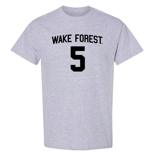 Wake Forest - NCAA Football : Davaughn Patterson - Generic Shersey T-Shirt-0