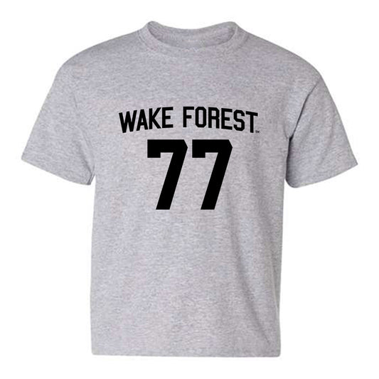 Wake Forest - NCAA Baseball : Seven Alemais - Generic Shersey Youth T-Shirt-0