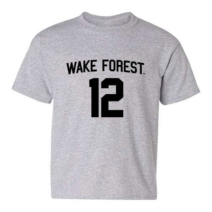 Wake Forest - NCAA Women's Soccer : Aislynn Maguire - Generic Shersey Youth T-Shirt-0