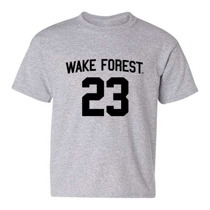Wake Forest - NCAA Football : Braylon Johnson - Generic Shersey Youth T-Shirt-0