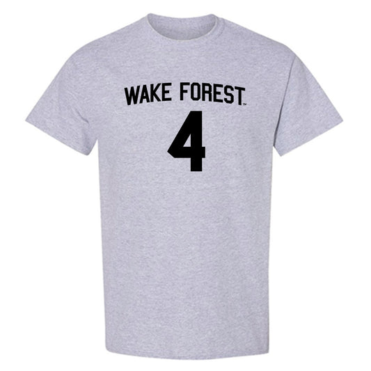 Wake Forest - NCAA Football : Sterling Berkhalter - Generic Shersey T-Shirt-0