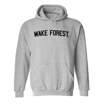 Wake Forest - NCAA Men's Track & Field : Andrew Riley - Generic Shersey Hooded Sweatshirt-0