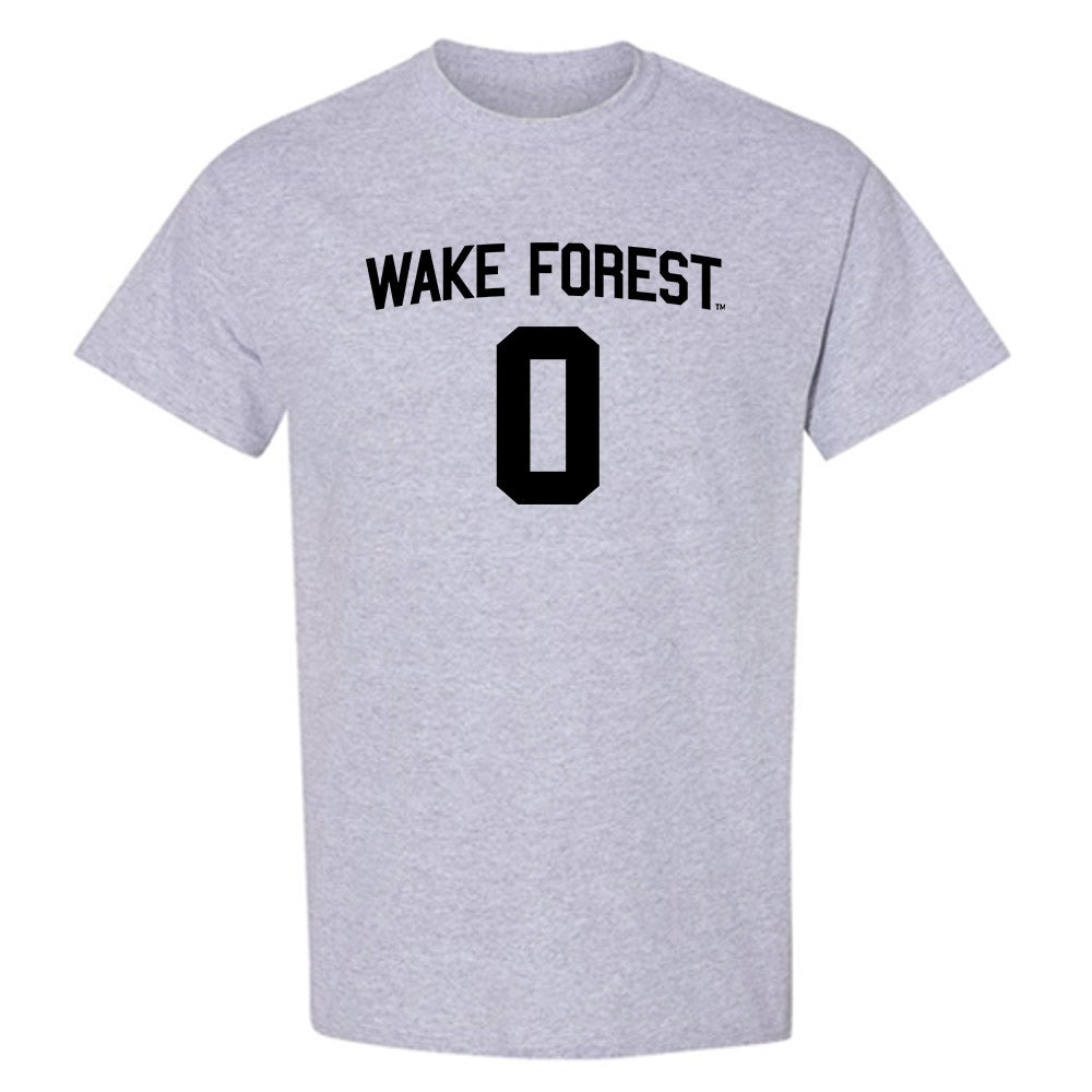 Wake Forest - NCAA Baseball : Cuyler Baxter - Generic Shersey T-Shirt-0