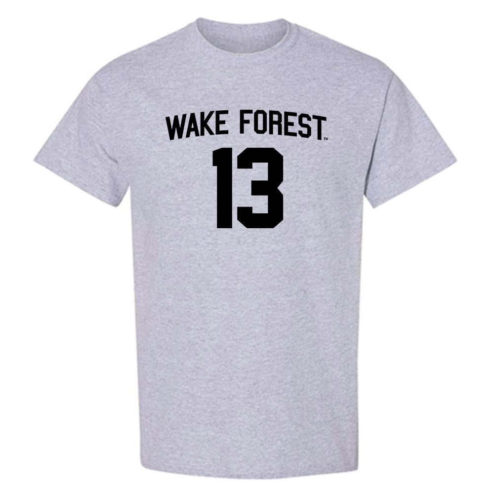 Wake Forest - NCAA Baseball : Cameron Bagwell - Generic Shersey T-Shirt-0