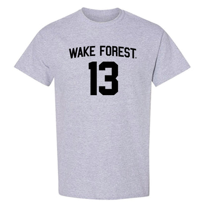 Wake Forest - NCAA Baseball : Cameron Bagwell - Generic Shersey T-Shirt-0