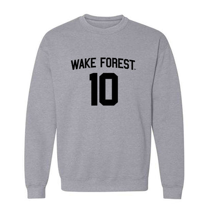 Wake Forest - NCAA Women's Volleyball : Emma Farrell - Generic Shersey Crewneck Sweatshirt-0