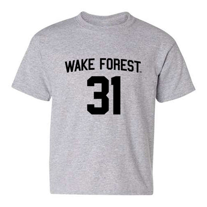 Wake Forest - NCAA Women's Soccer : Kylie Maxwell - Generic Shersey Youth T-Shirt-0