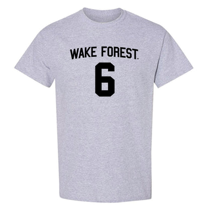 Wake Forest - NCAA Football : Steele Pizzella - Generic Shersey T-Shirt-0