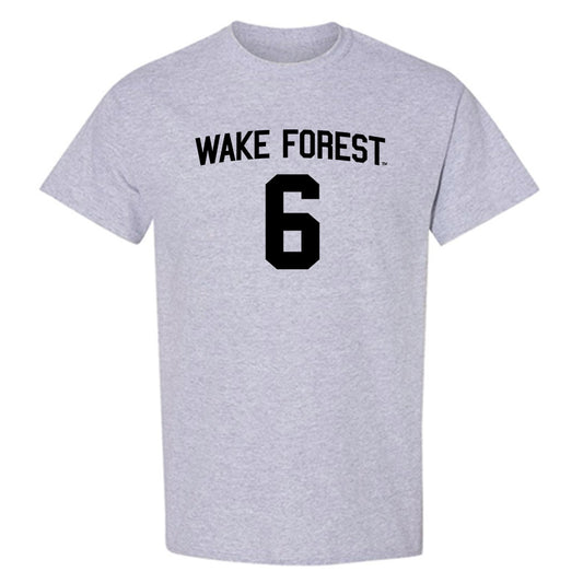 Wake Forest - NCAA Football : Steele Pizzella - Generic Shersey T-Shirt-0