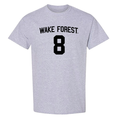 Wake Forest - NCAA Football : Jayden Loving - Generic Shersey T-Shirt-0