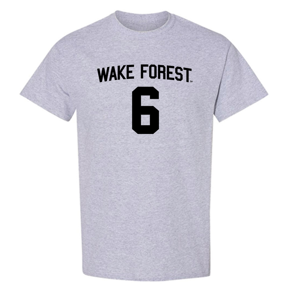 Wake Forest - NCAA Men's Soccer : Liam O'Gara - Generic Shersey T-Shirt