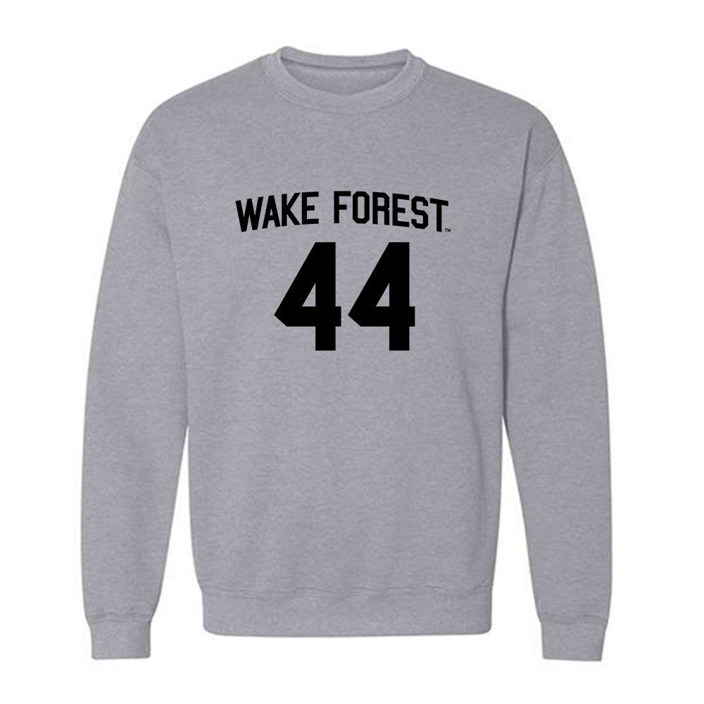 Wake Forest - NCAA Women's Basketball : Emily Johns - Generic Shersey Crewneck Sweatshirt-0