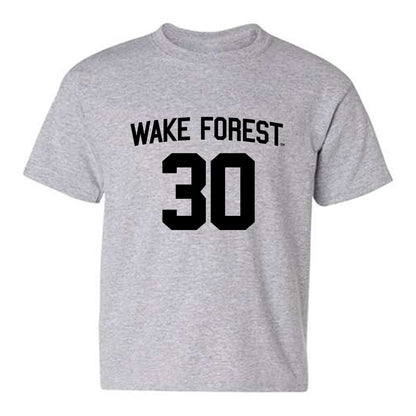 Wake Forest - NCAA Baseball : Duncan Marsten - Generic Shersey Youth T-Shirt-0