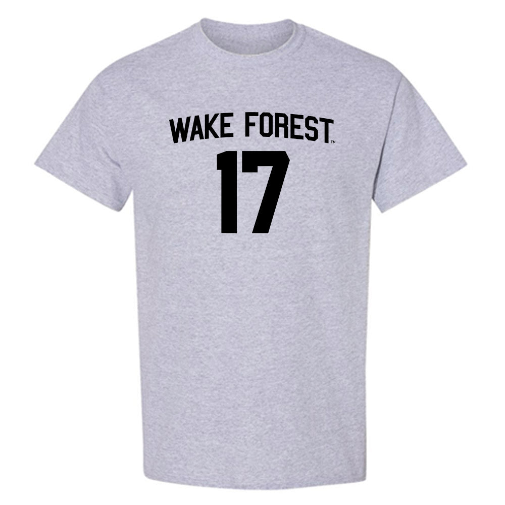 Wake Forest - NCAA Football : Billy Johnson - Generic Shersey T-Shirt-0