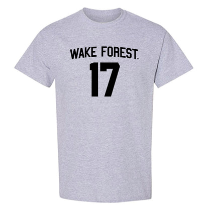 Wake Forest - NCAA Football : Billy Johnson - Generic Shersey T-Shirt-0