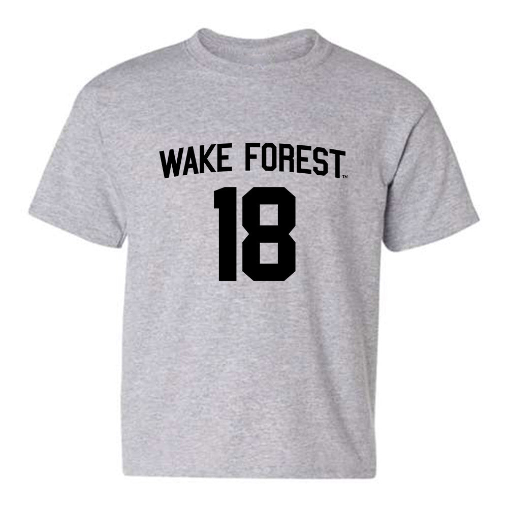Wake Forest - NCAA Football : BJ Williams - Youth T-Shirt