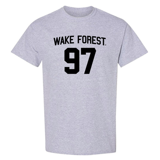 Wake Forest - NCAA Football : Josiah Pratt - Generic Shersey T-Shirt-0