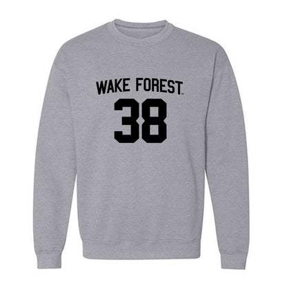 Wake Forest - NCAA Football : Anthony Borriello - Generic Shersey Crewneck Sweatshirt-0
