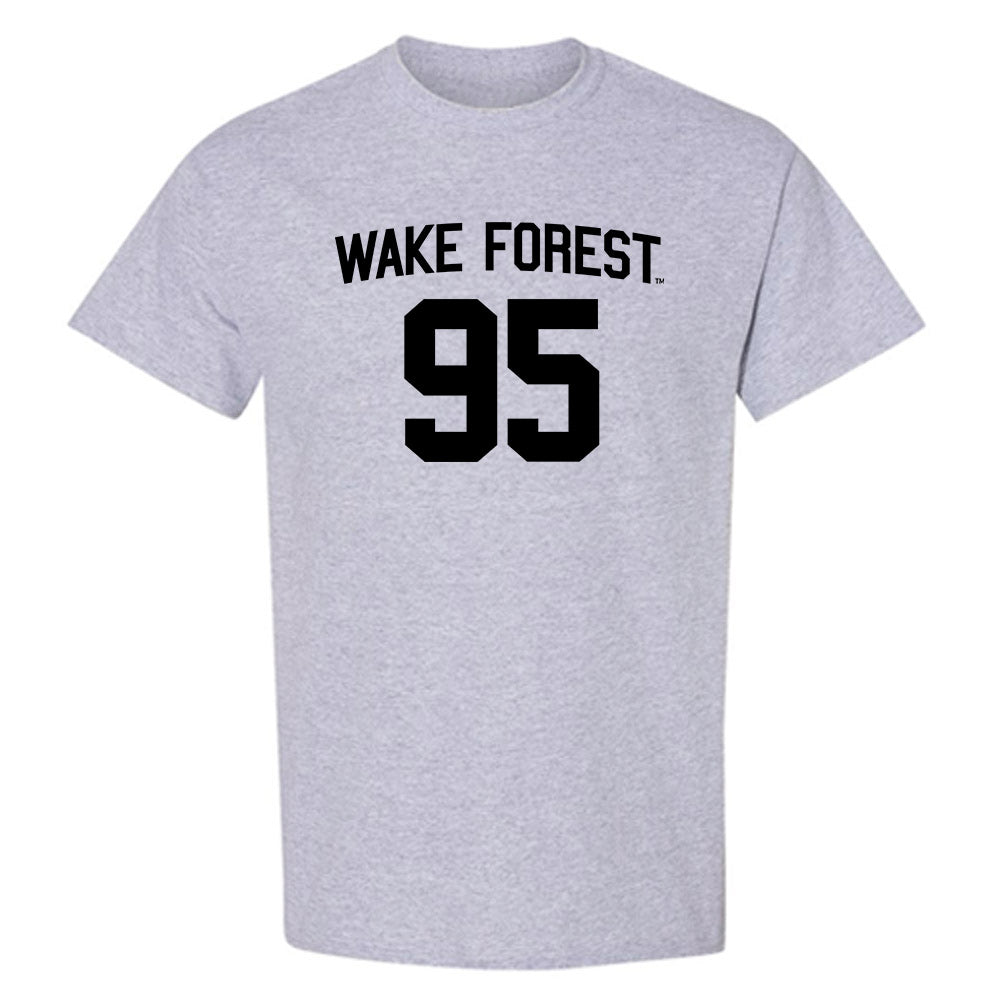 Wake Forest - NCAA Football : Brandon Smiley - Generic Shersey T-Shirt-0