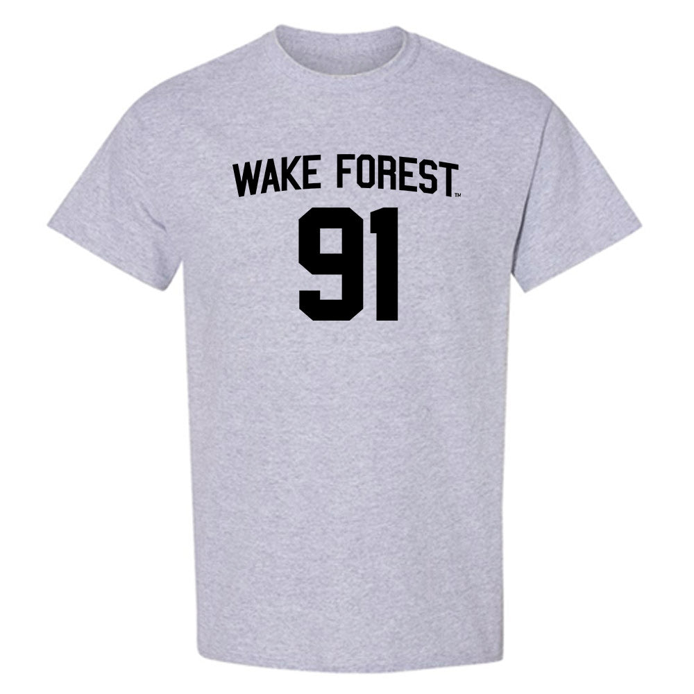 Wake Forest - NCAA Football : Cal Joseph - Generic Shersey T-Shirt-0