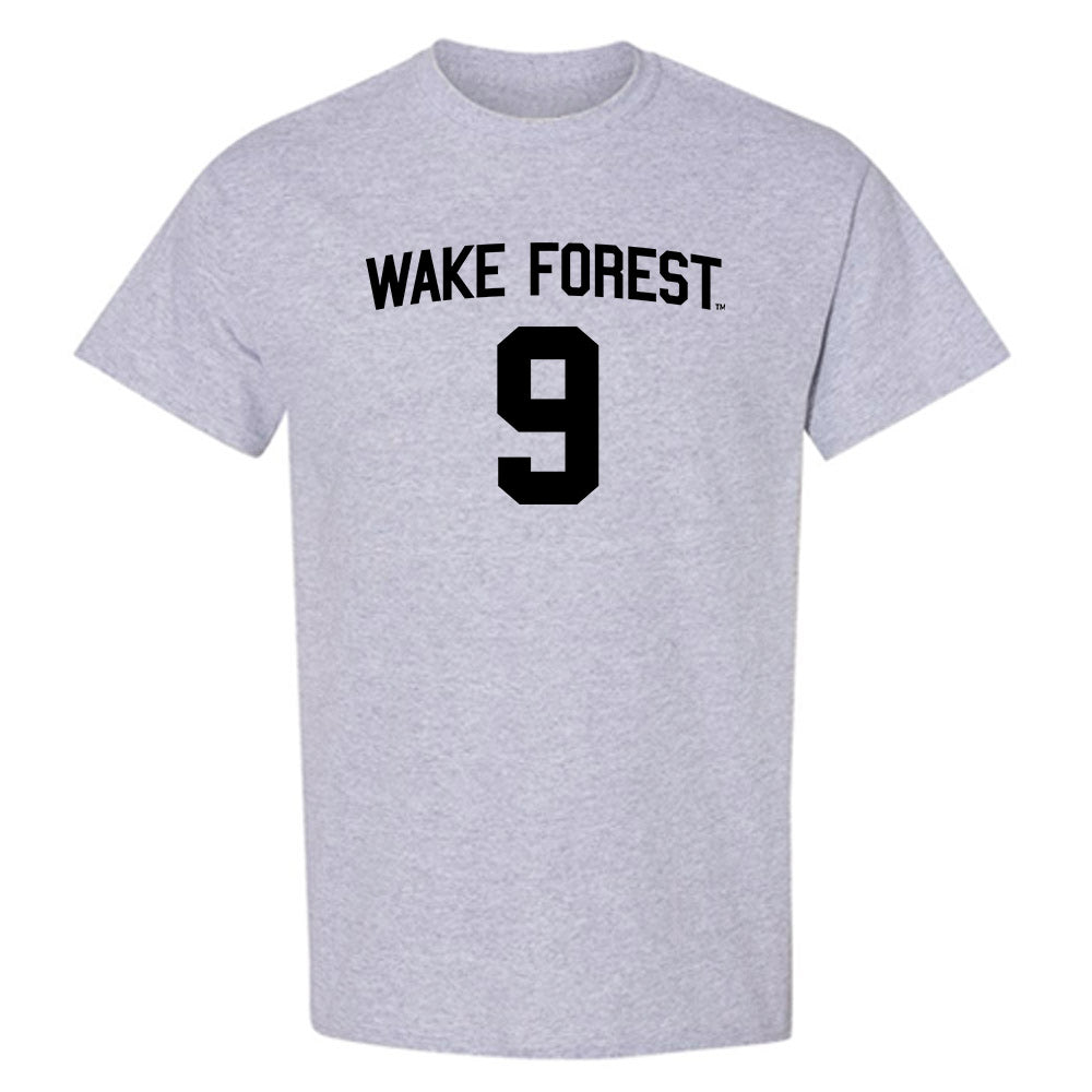 Wake Forest - NCAA Men's Basketball : Vincent Ricchiuti - Generic Shersey T-Shirt-0