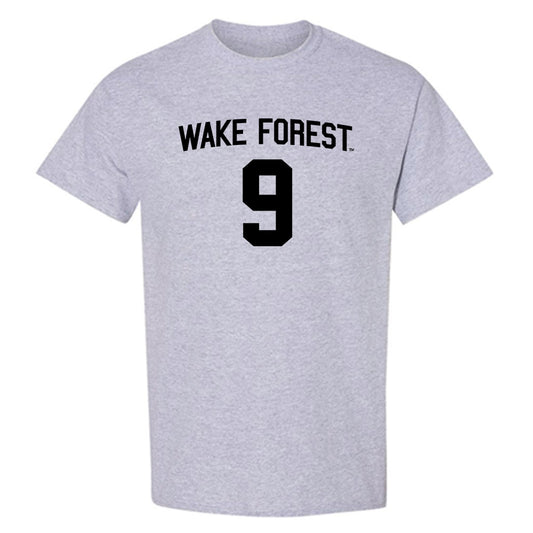 Wake Forest - NCAA Men's Basketball : Vincent Ricchiuti - Generic Shersey T-Shirt-0