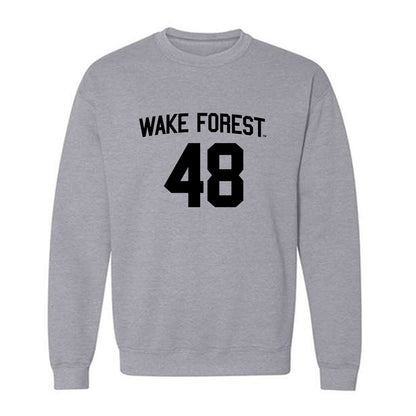 Wake Forest - NCAA Football : Matthew Lusardi - Generic Shersey Crewneck Sweatshirt-0