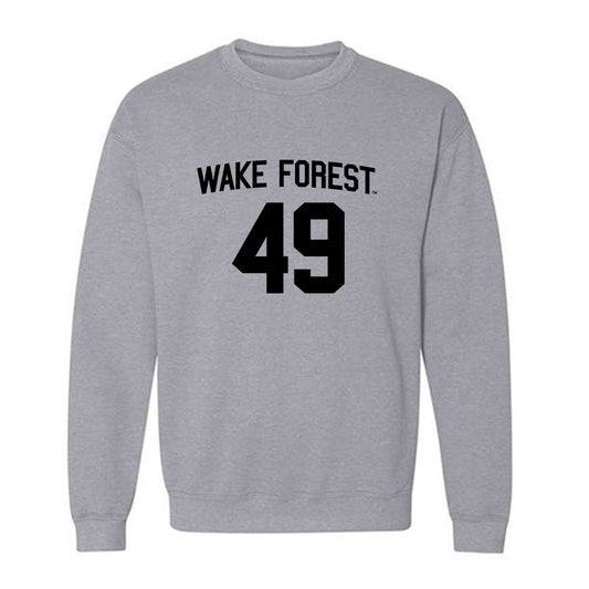 Wake Forest - NCAA Football : Eli Gilmour - Generic Shersey Crewneck Sweatshirt-0