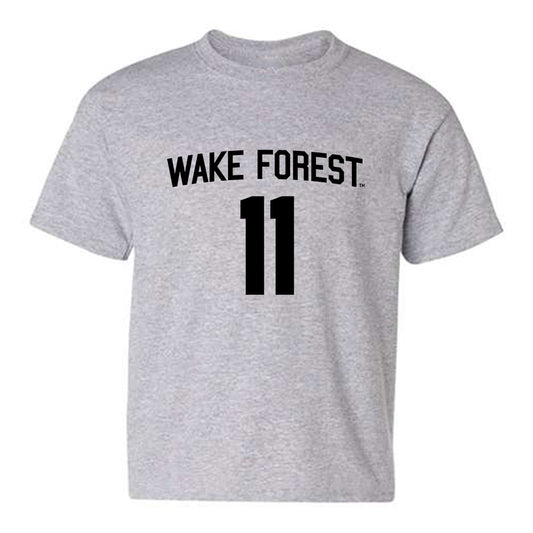 Wake Forest - NCAA Women's Volleyball : Sadie Poeck - Generic Shersey Youth T-Shirt-0
