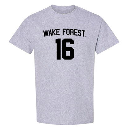 Wake Forest - NCAA Men's Soccer : Joel Torbic - Generic Shersey T-Shirt