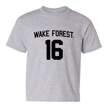 Wake Forest - NCAA Men's Soccer : Joel Torbic - Generic Shersey Youth T-Shirt