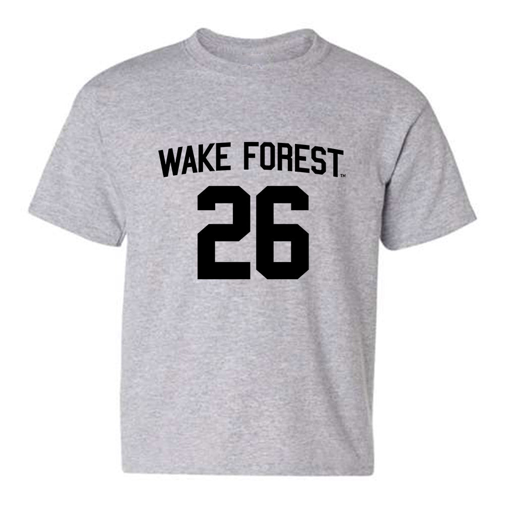 Wake Forest - NCAA Football : Tayshaun Burney - Youth T-Shirt Classic Shersey