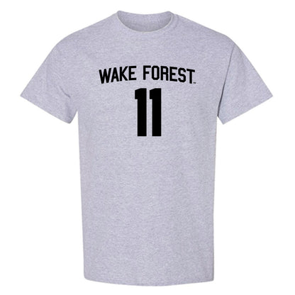 Wake Forest - NCAA Football : RJ Vick Jr - Generic Shersey T-Shirt-0
