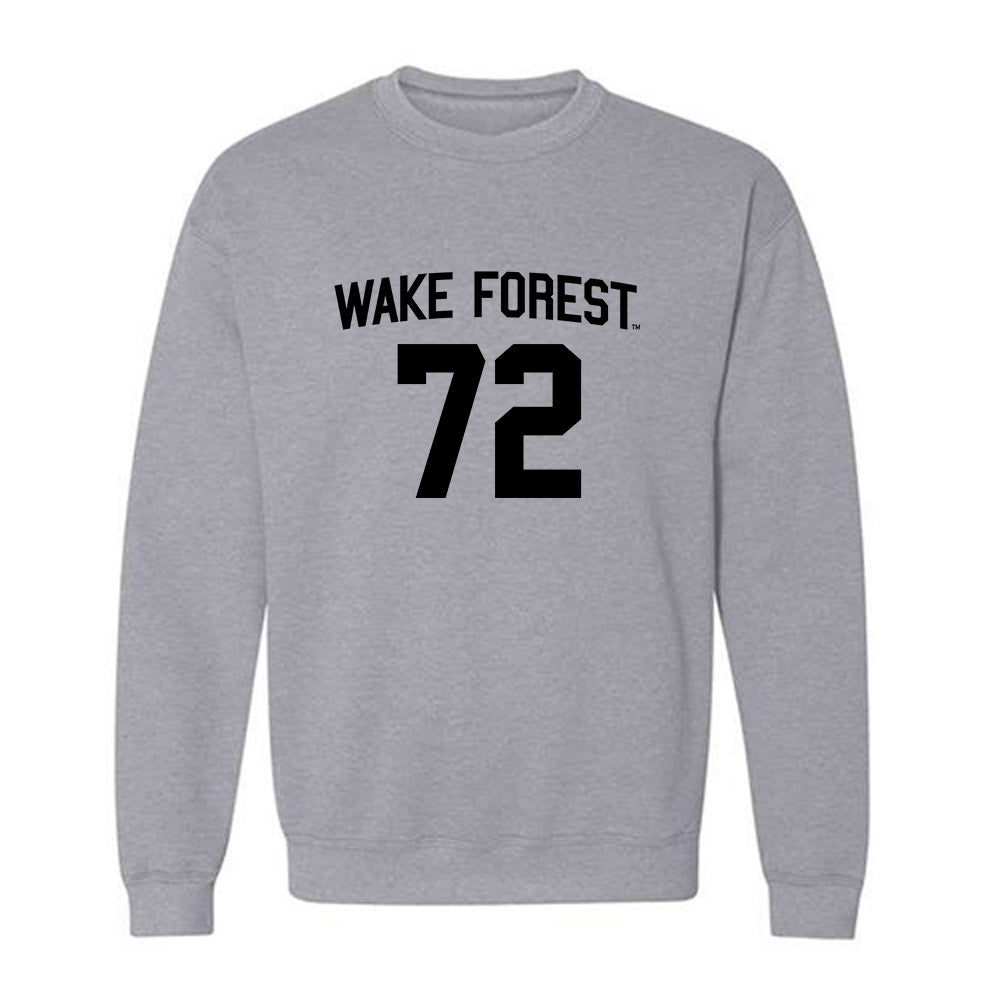 Wake Forest - NCAA Football : Aidan Martin - Generic Shersey Crewneck Sweatshirt-0