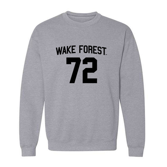 Wake Forest - NCAA Football : Aidan Martin - Generic Shersey Crewneck Sweatshirt-0