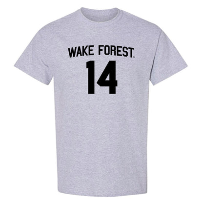 Wake Forest - NCAA Football : Braxton Winston III - Generic Shersey T-Shirt-0