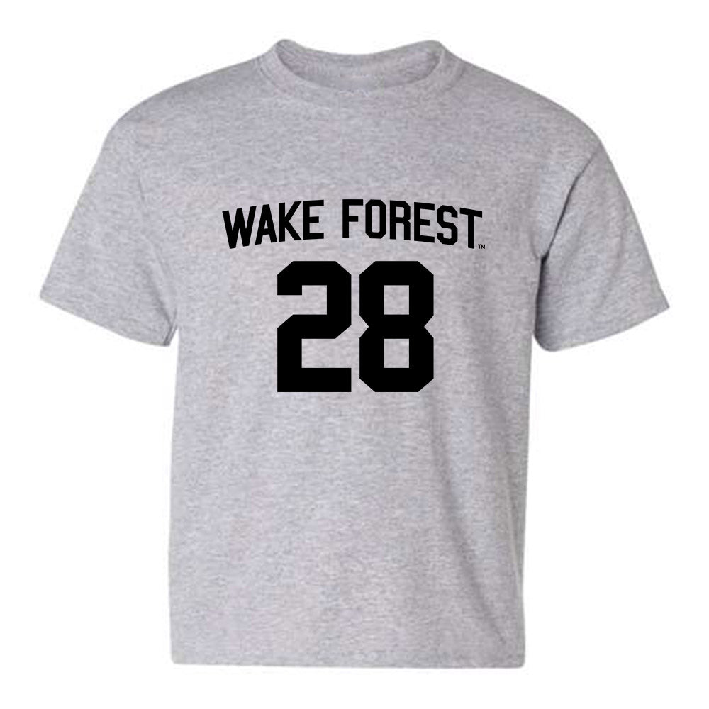 Wake Forest - NCAA Football : Jacob Cosby-Mosley - Youth T-Shirt